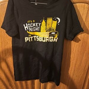 Steel City Men’s Black Pittsburgh Hockey Night T-Shirt